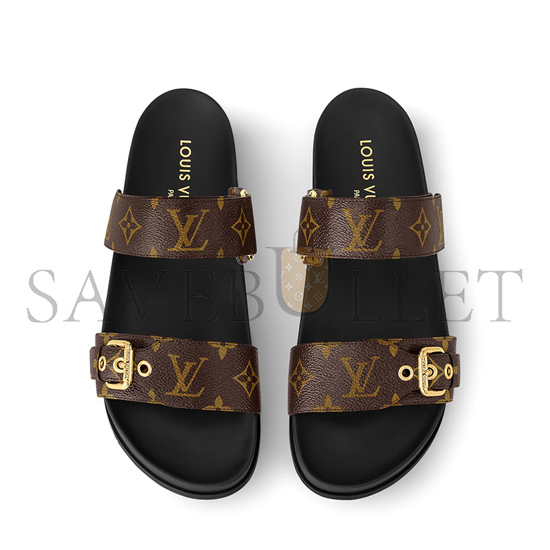 LOUIS VUITTON BOM DIA FLAT COMFORT MULE 1AAW8M LOUIS VUITTON BOM DIA FLAT COMFORT MULE 1AAW8M
